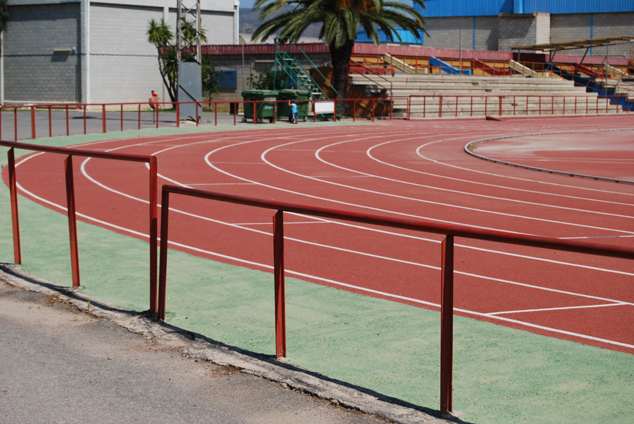 Pista de atletismo oficial