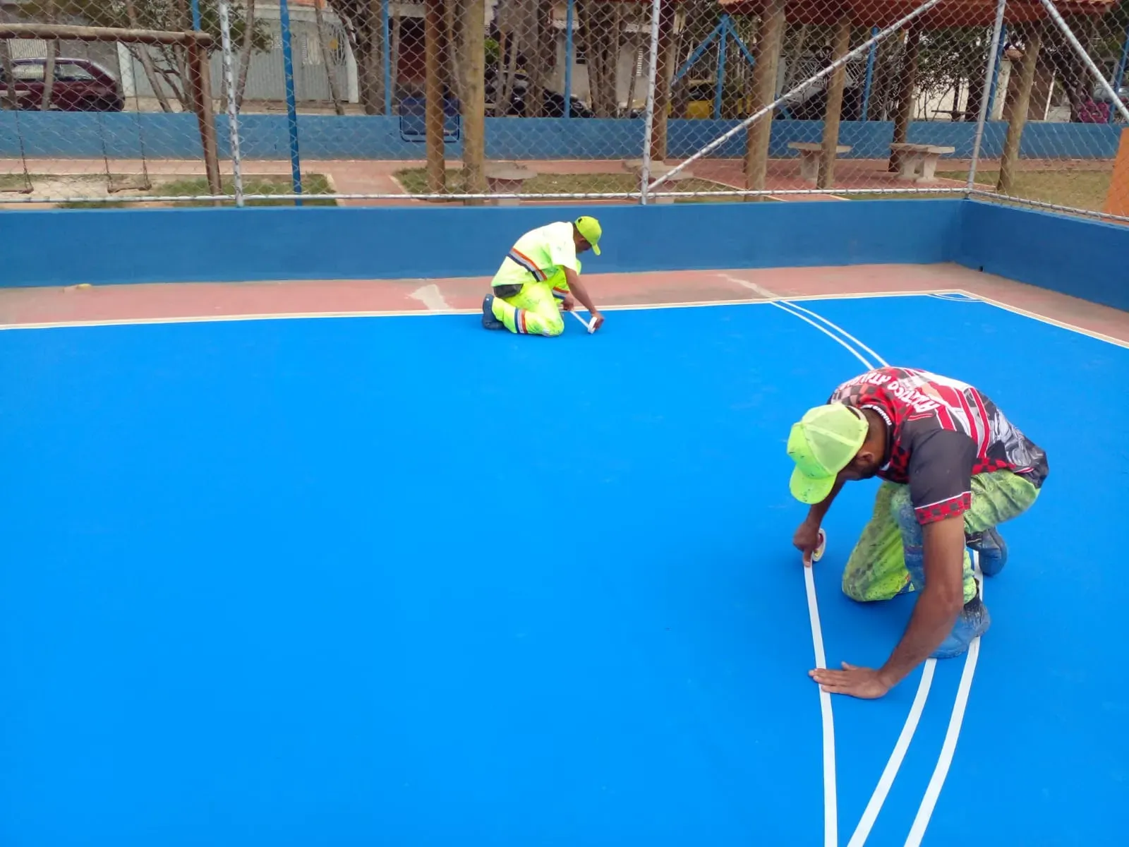 Manutenção Quadra Poliesportiva